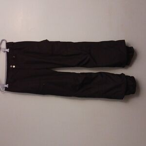 Burton size small men's black snowboarding cargo multi pocket pants.